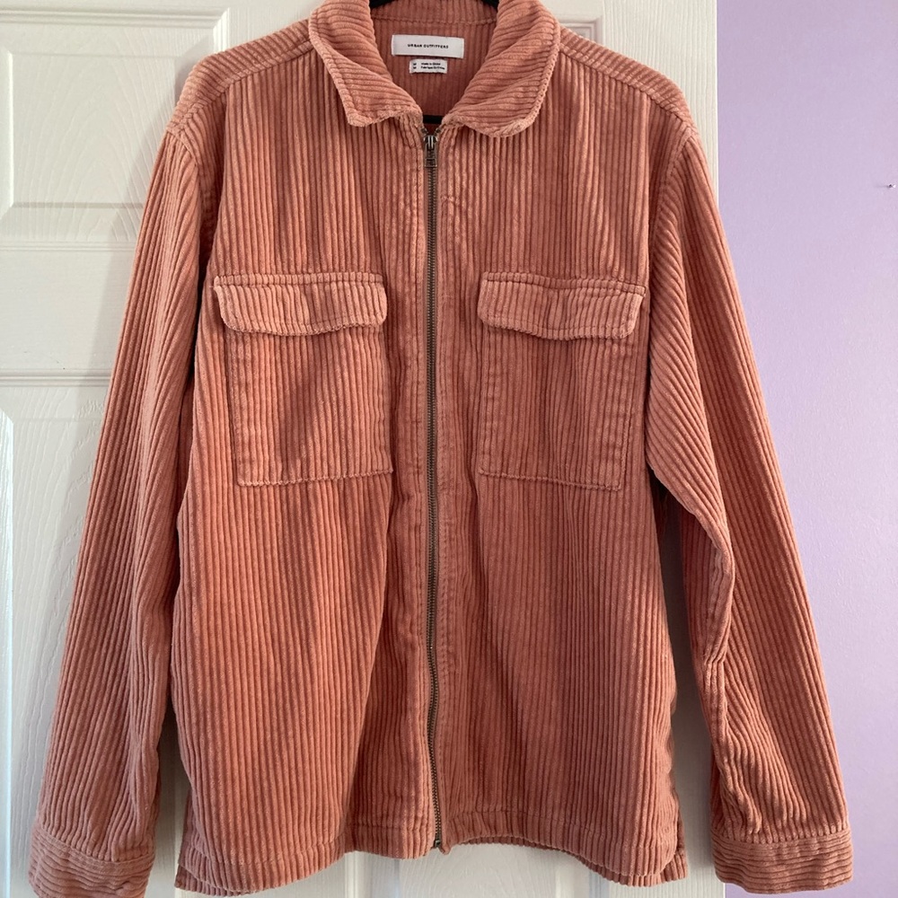 Pink Corduroy Urban Outfitters Jacket